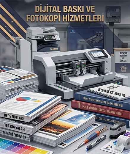 Fotokopi ve baskı hizmeti - Konya