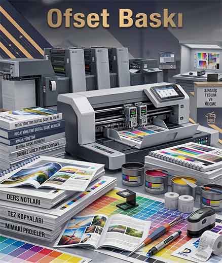 Ofset baskı hizmeti - Konya